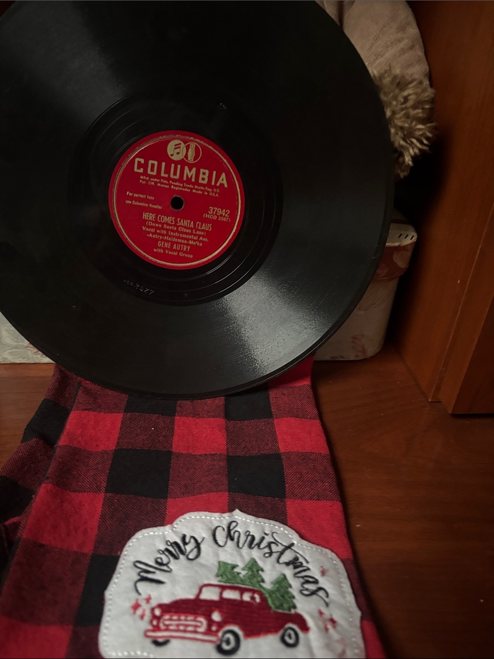 Here Comes Santa Claus" by Gene Autry